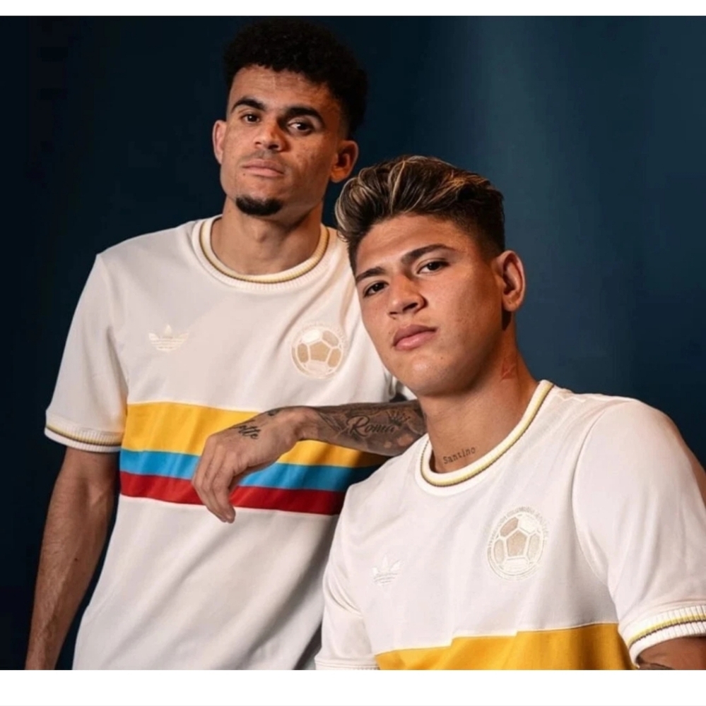 Colombia 24th Anniversary Jersey ADIDAS Mens 100% Authentic NWT Sealed Soccer ⚽